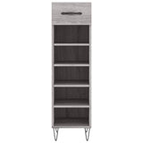 Scarpiera Grigio Sonoma 30x35x105 cm in Legno truciolato