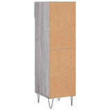 Scarpiera Grigio Sonoma 30x35x105 cm in Legno truciolato