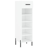 Scarpiera Bianca 30x35x105 cm in Legno truciolato