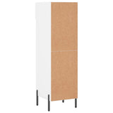 Scarpiera Bianca 30x35x105 cm in Legno truciolato