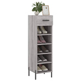 Scarpiera Grigio Sonoma 30x35x105 cm in Legno truciolato