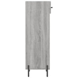 Scarpiera Grigio Sonoma 30x35x105 cm in Legno truciolato