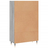 Credenza Grigio Sonoma 69,5x31x115 cm in Legno truciolato