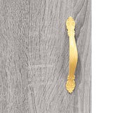 Credenza Grigio Sonoma 69,5x31x115 cm in Legno truciolato