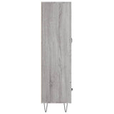 Credenza Grigio Sonoma 69,5x31x115 cm in Legno truciolato