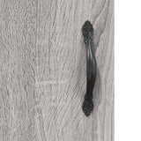 Credenza Grigio Sonoma 69,5x31x115 cm in Legno truciolato