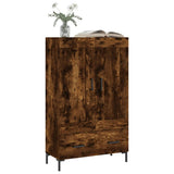 Credenza Rovere Fumo 69,5x31x115 cm in Legno truciolato