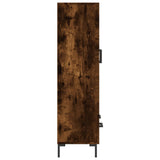 Credenza Rovere Fumo 69,5x31x115 cm in Legno truciolato