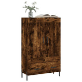 Credenza Rovere Fumo 69,5x31x115 cm in Legno truciolato