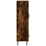 Credenza Rovere Fumo 69,5x31x115 cm in Legno truciolato