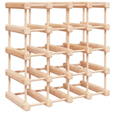 Portabottiglie Vino 20 Bottiglie 46,5x23x46,5 cm Massello Pino