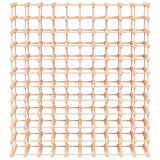Portabottiglie Vino 120Bottiglie 112,5x23x123,5cm Massello Pino