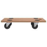 Pedane 2 pz Rettangolari in Legno truciolato
