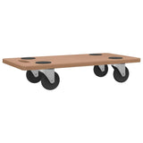 Pedane 2 pz Rettangolari in Legno truciolato