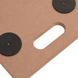 Pedane 6 pz Rettangolari in Legno truciolato