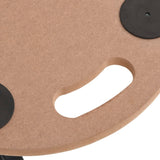 Pedane 2 pz Rotonde in Legno truciolato