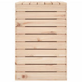 Cesto per Bucato 88,5x44x66 cm Legno Massello Pino