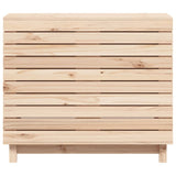 Cesto per Bucato 88,5x44x76 cm Legno Massello Pino