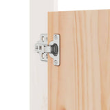 Ante da Cucina da Esterno MEPPEL Bianche 50x9x82 cm Legno Massello di Pino