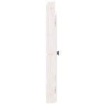 Ante da Cucina da Esterno 2pz Bianche 50x9x82cm Legno Massello di Pino