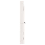 Ante da Cucina da Esterno 2pz Bianche 50x9x82cm Legno Massello di Pino