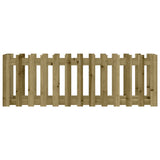 Fioriera da Giardino Recinzione 150x50x50cm in Pino Impregnato