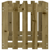 Fioriera da Giardino Recinzione 150x50x50cm in Pino Impregnato