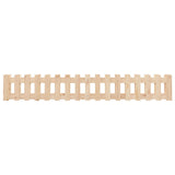Fioriera Rialzata Giardino a Recinzione 200x30x30cm Legno Pino
