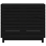 Cesto per Bucato 88,5x44x76 cm Legno Massello Pino