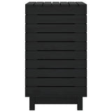 Cesto per Bucato 88,5x44x76 cm Legno Massello Pino