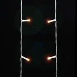 Illuminazione per Albero di Natale 320 LED Bianco Caldo 375 cm