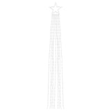 Illuminazione per Albero di Natale 320 LED Blu 375 cm