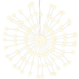 Illuminazione di Natale Galassia 140 LED Bianco Caldo 17 cm