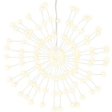 Illuminazione di Natale Galassia 140 LED Bianco Caldo 17 cm