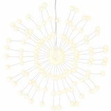Illuminazioni di Natale Galassia 140 LED 4pz Bianco Caldo 17 cm