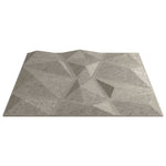 Pannelli Murali 48 pz Grigio Cemento 50x50cm XPS 12 m Diamante