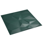 Pannelli Murali 48 pz Verdi 50x50 cm XPS 12 m Diamante