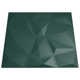 Pannelli Murali 48 pz Verdi 50x50 cm XPS 12 m Diamante