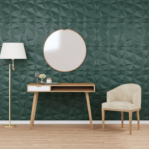 Pannelli Murali 48 pz Verdi 50x50 cm XPS 12 m Diamante