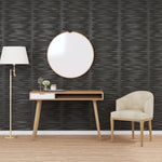 Pannelli Murali 48 pz Neri 50x50 cm XPS 12 m Pietra