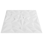 Pannelli Murali 48 pz Bianchi 50x50 cm XPS 12 m Ametista