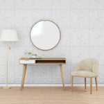 Pannelli Murali 48 pz Bianchi 50x50 cm XPS 12 m Ametista