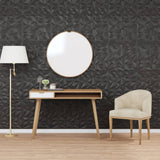 Pannelli Murali 48 pz Neri 50x50 cm XPS 12 m Ametista