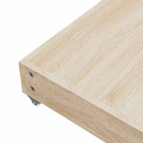 Cassetti da Letto 2pz Gialli in Legno truciolato e Velluto