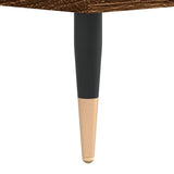 Tavolino da Salotto Rovere Marrone 90x60x35cm Legno truciolato