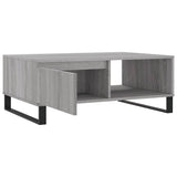 Tavolino da Salotto Grigio Sonoma 90x60x35 cm Legno truciolato