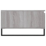 Tavolino da Salotto Grigio Sonoma 90x60x35 cm Legno truciolato