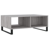 Tavolino da Salotto Grigio Sonoma 90x60x35 cm Legno truciolato