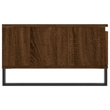 Tavolino da Salotto Rovere Marrone 90x60x35cm Legno truciolato