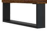 Tavolino da Salotto Rovere Marrone 90x60x35cm Legno truciolato